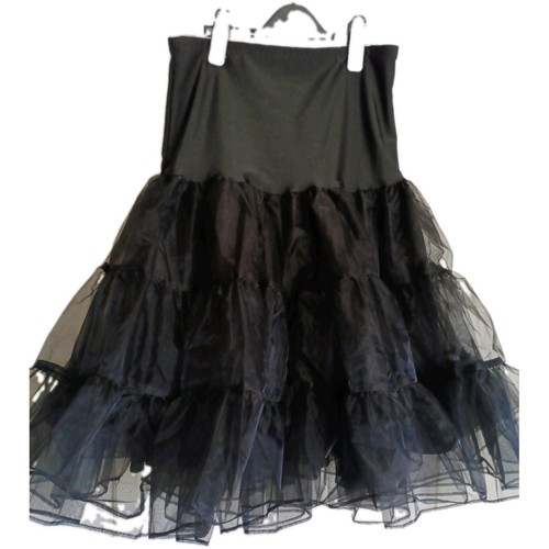 Beautiful petticoat black m - petticoat,