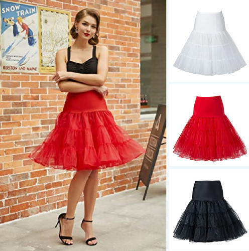 50s petticoat skirt rockabilly - 50s,
