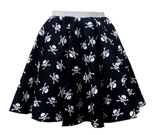 Pirate skull skirt - skull,