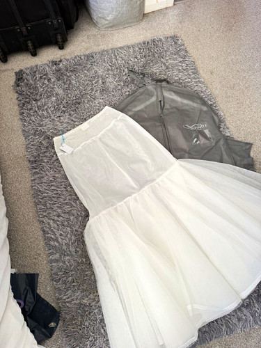 Wed2b white mermaid underskirt - mermaid,