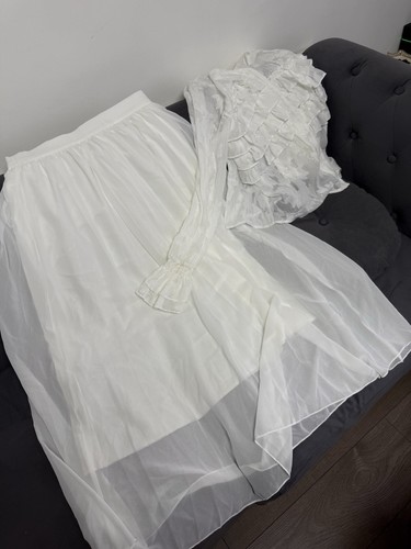 White crinoline petticoat - white,