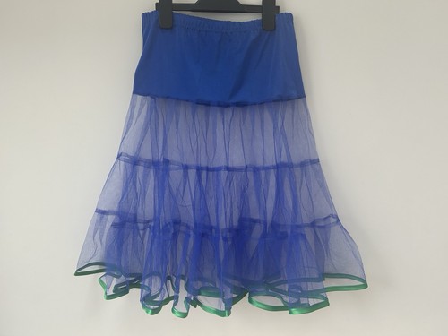 Royal blue net petticoat - royal,